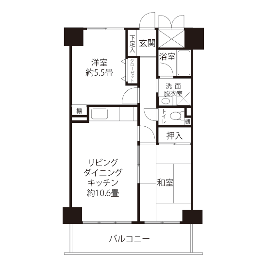 間取図（L1タイプ）