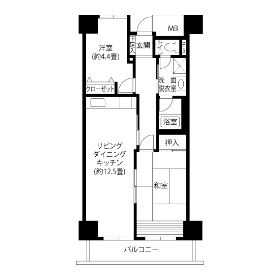 間取図（L1タイプ）