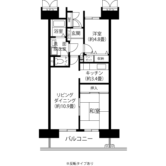 間取図（L1タイプ）