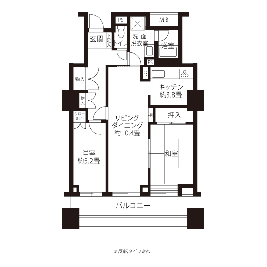 間取図（L2タイプ）