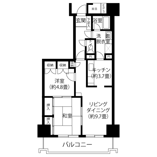 間取図（L1タイプ）