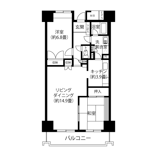 間取図（L2タイプ）