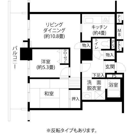 間取図（L1タイプ）