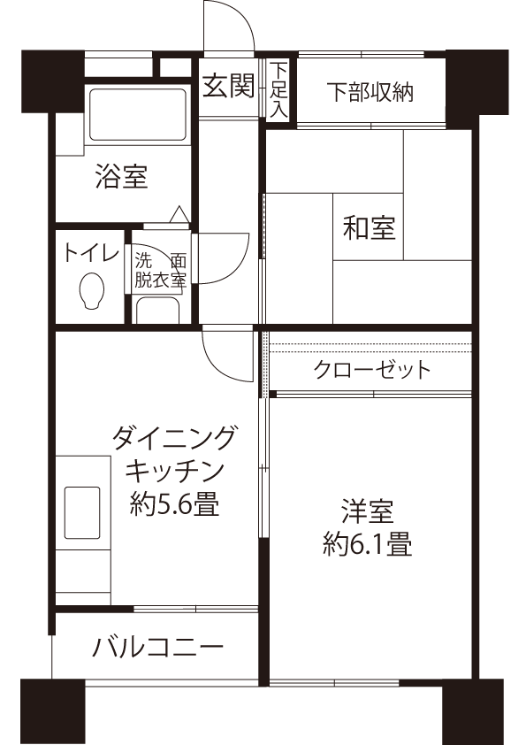 間取図（WR1タイプ）