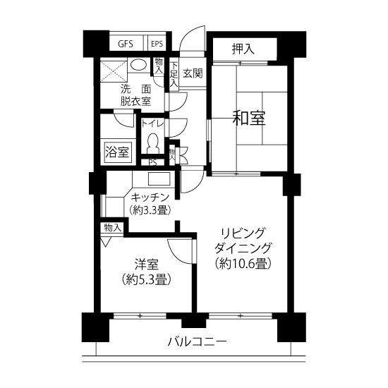 間取図（L1タイプ）