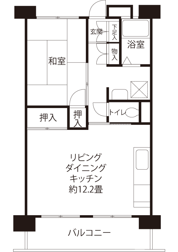 間取図（KR3タイプ）