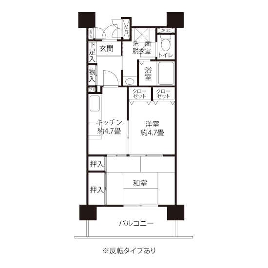 間取図（C4タイプ）