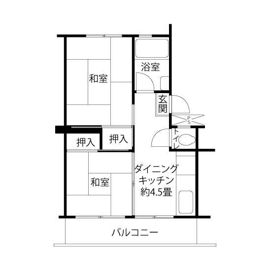 間取り図（BNタイプ）