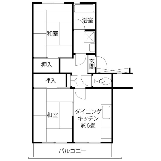 間取り図（KNタイプ）