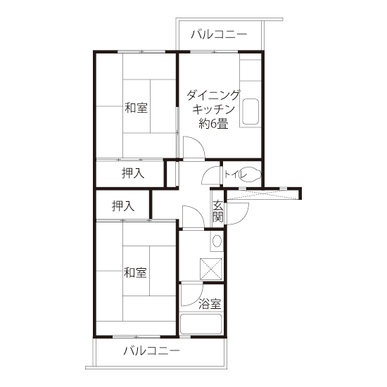 間取り図（KSタイプ）