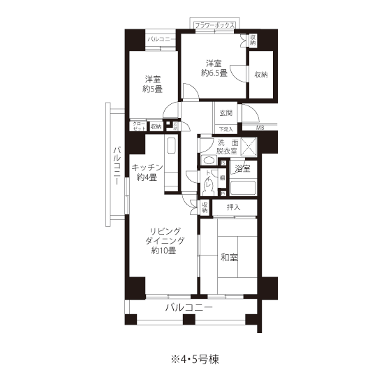 間取り図（HL2タイプ）