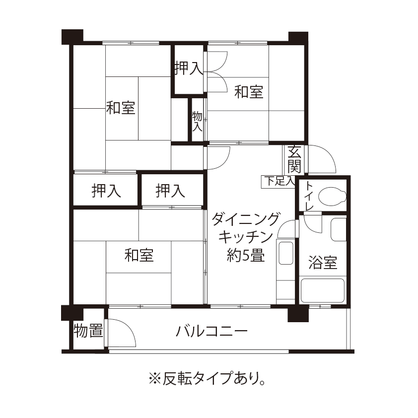 間取り図（NNタイプ）