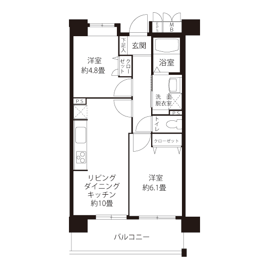 間取図（L2タイプ）