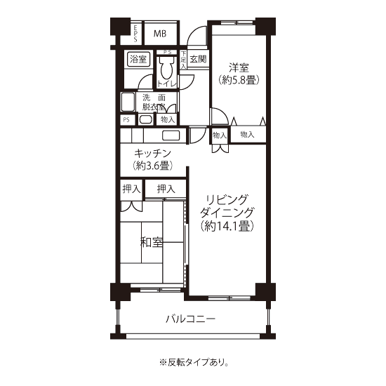 間取り図（L1タイプ）