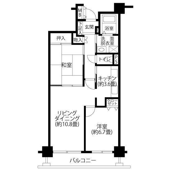 間取図（L2タイプ）