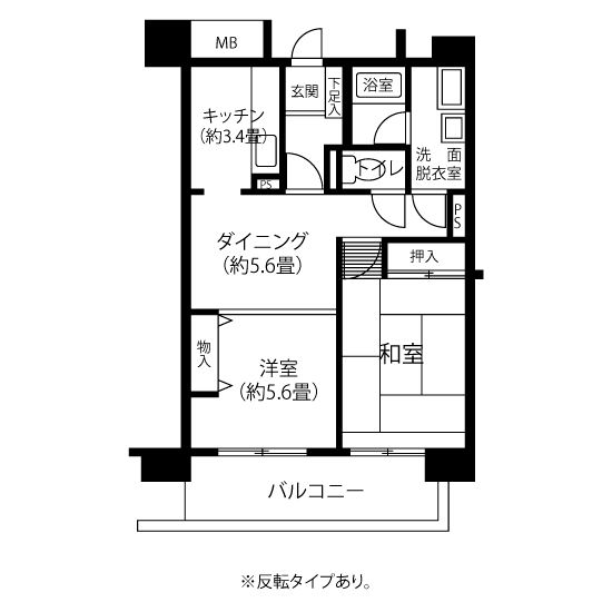 間取り図（V1タイプ）