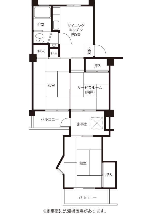 間取り図（LZタイプ）