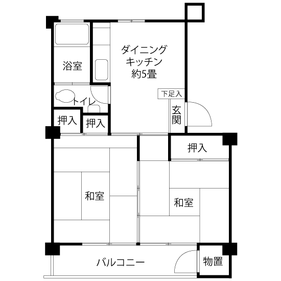 間取り図(Bタイプ)