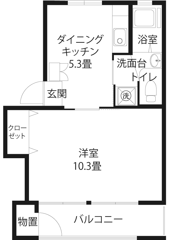 間取り図（BR2タイプ）