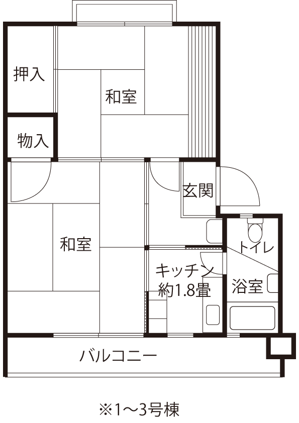 間取図（Cタイプ）