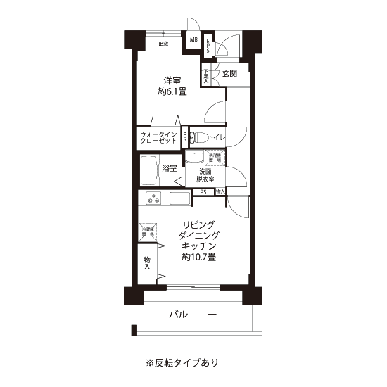 間取図（ALタイプ）