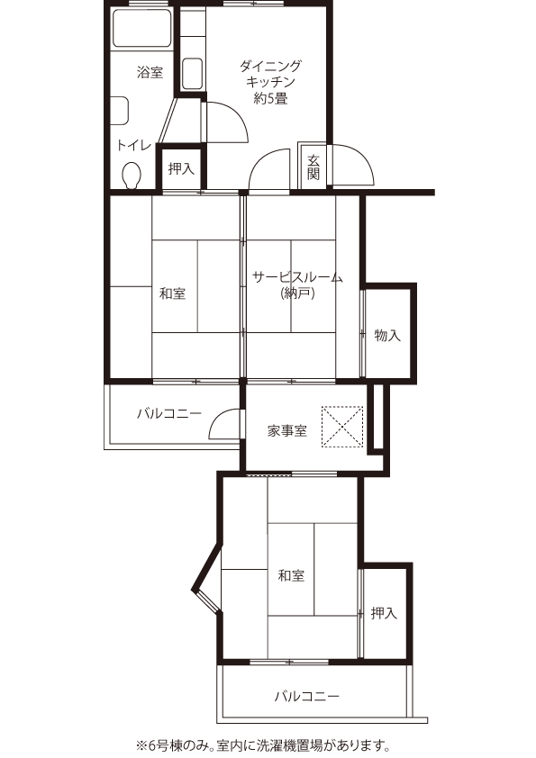 間取り図（LZ2タイプ）