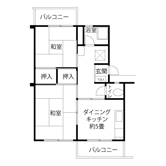 間取り図（BNタイプ）