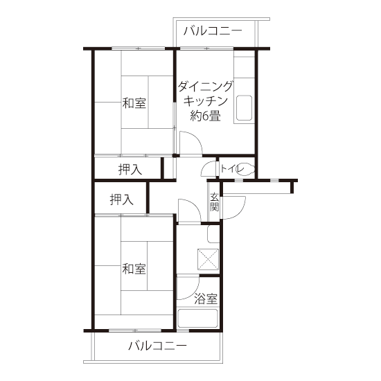 間取り図（KSタイプ）