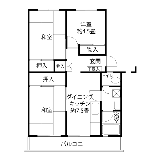 間取り図（NNタイプ）