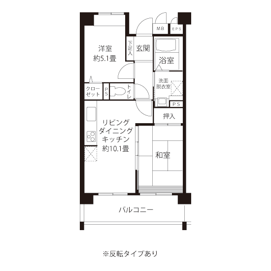 間取図（L1タイプ）