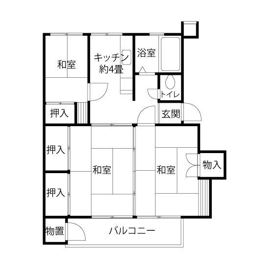 間取り図（Iタイプ）