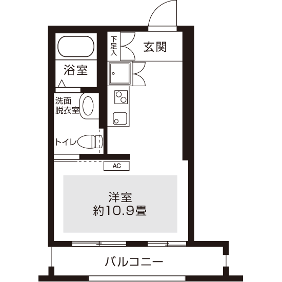 間取図（Fタイプ）