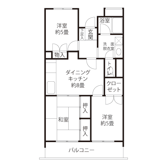 間取図（Nタイプ）