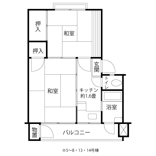 間取図(Cタイプ)