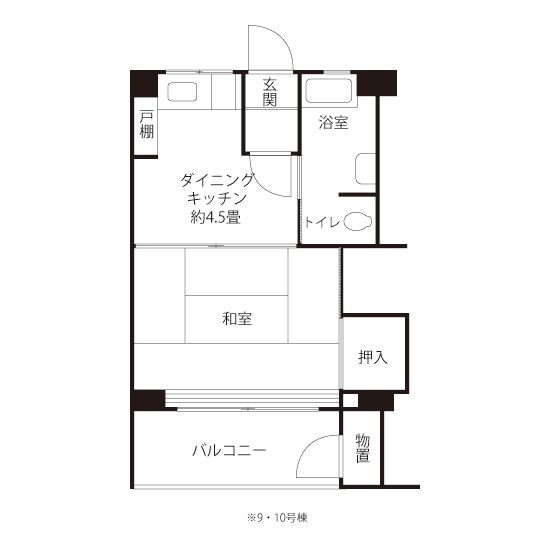 間取図(Dタイプ)