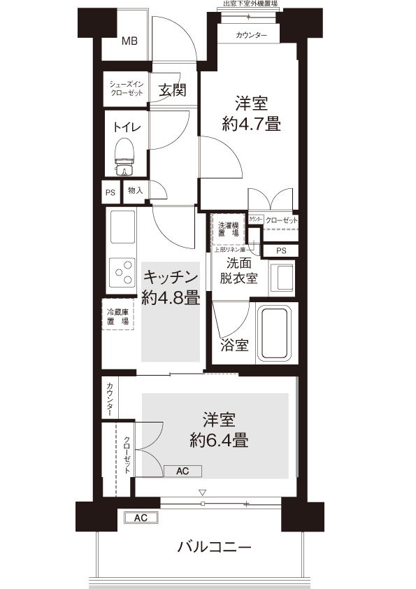 間取図（Cタイプ）