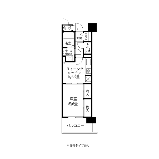 間取図（A2タイプ）