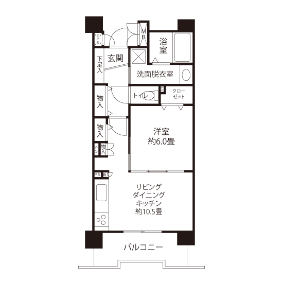 間取図（AL1タイプ）