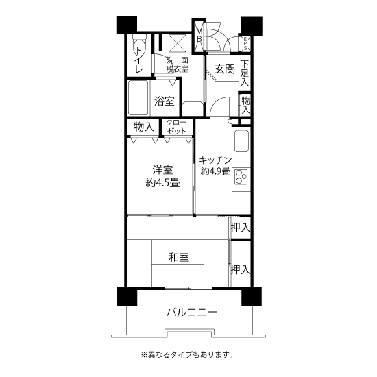 間取図（Cタイプ）