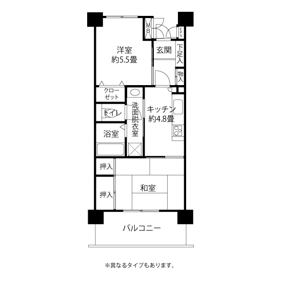 間取図（C1タイプ）