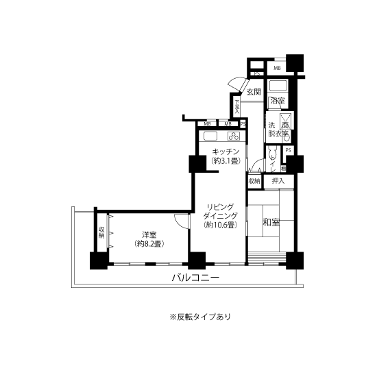 間取図（L2タイプ）