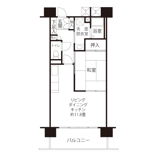 間取図（ALタイプ）