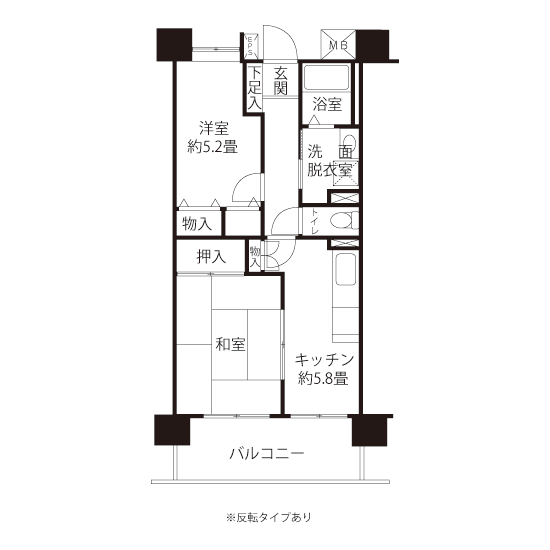 間取図（Cタイプ）