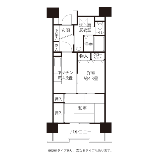 間取図（C1タイプ）