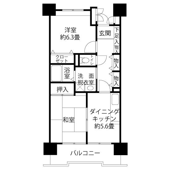 間取図（V1タイプ）