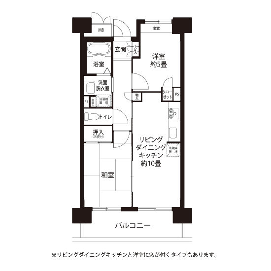 間取図（L1タイプ）