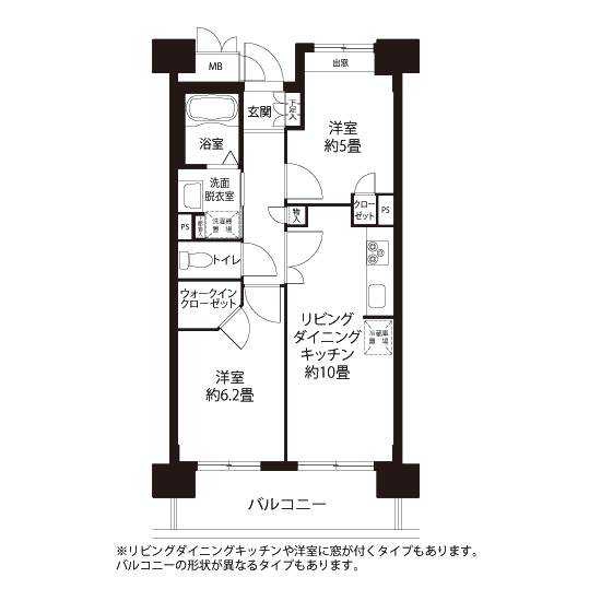 間取図（L2タイプ）