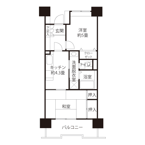 間取図（Cタイプ）