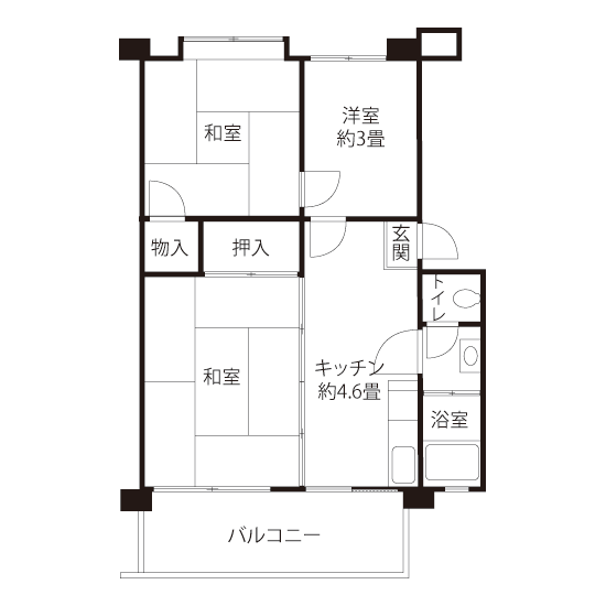 間取図（Fタイプ）