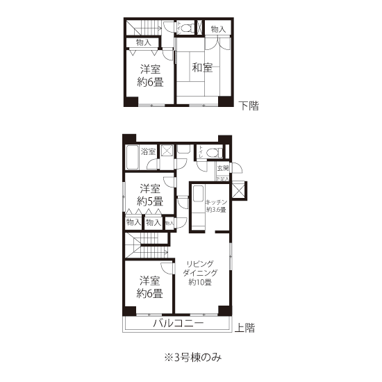 間取図（GLタイプ）